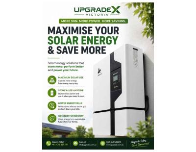 Maximise Your Solar Energy & Save More with Premium Battery Storage