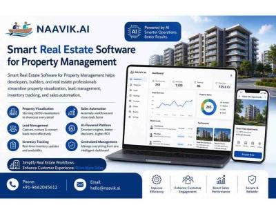 Smart Real Estate Software for Property Management | Naavik Ai