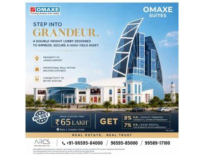 Upgrade Your Lifestyle with Premium Smart Suites at OMAXE Suites, Beta 2 Greater Noida