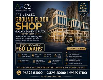 💰 Pre-Leased Shop = Instant Rental Income! 🏬