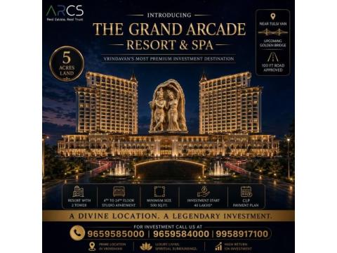 ✨ Invest in the Future of Vrindavan's Luxury Hospitality! ✨