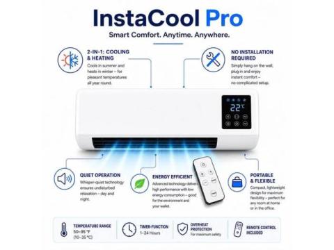 InstaCool Pro Reviews: Vorteile, Funktionen und Kundenmeinungen!