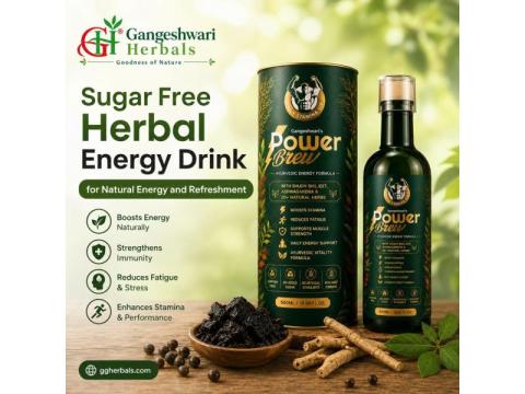 Sugar Free Herbal Energy Drink for Natural Energy and Refreshment