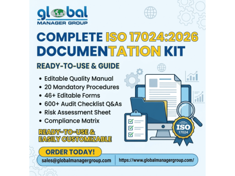 Complete ISO 17024:2026 Documentation Kit