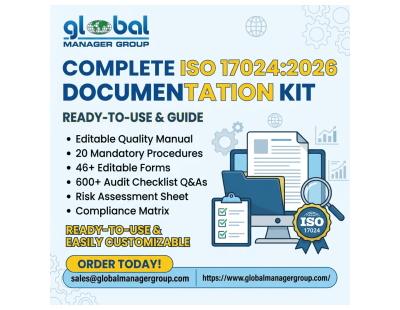 Complete ISO 17024:2026 Documentation Kit