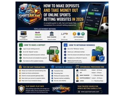 Online Sports Betting Payments Guide: Deposits and Withdrawals Explained