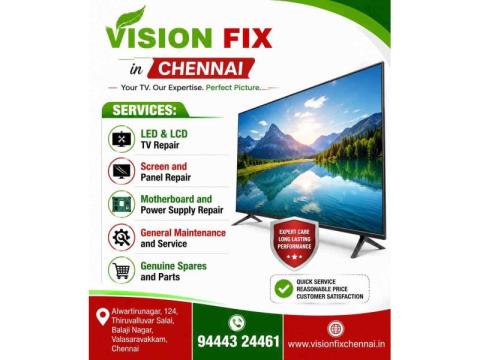 Are You looking for best TV Repair & service in Valasaravakkam?