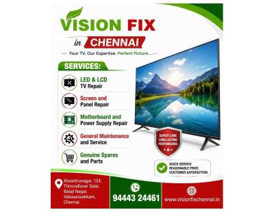 Are You looking for best TV Repair & service in Valasaravakkam?
