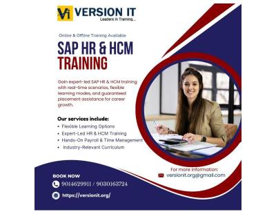 Best SAP HR/HCM Training in Hyderabad at Version IT
