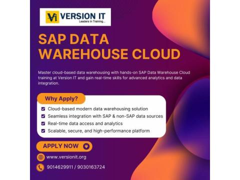 Best SAP Data Warehouse Cloud Training in Hyderabad at Version IT