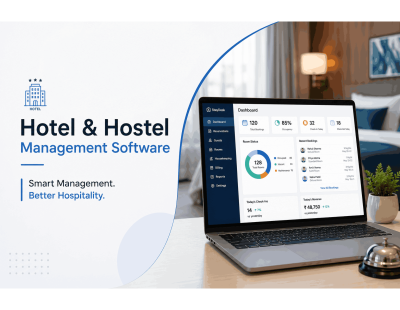 Make Hotel Management Easier with Hotel & Hostel Management Software