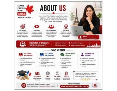 About Learn French With Anks: Your Partner in French Language Success