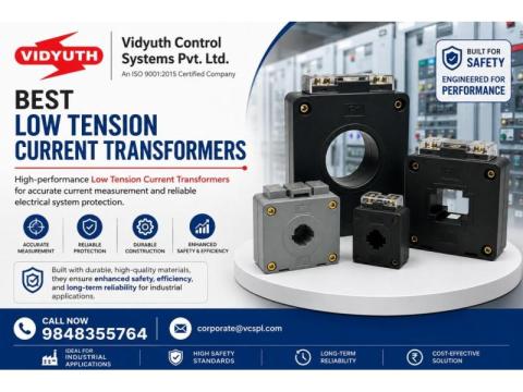 Best Low Tension Current Transformers for Industrial Use | Vidyuth Control Systems