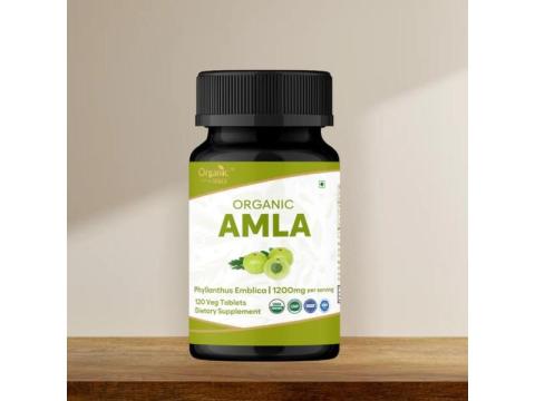 Organic Amla Tablets USA for Daily Vitamin C Support
