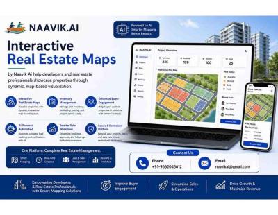 Interactive Real Estate Maps for Property Visualization - Naavik Ai