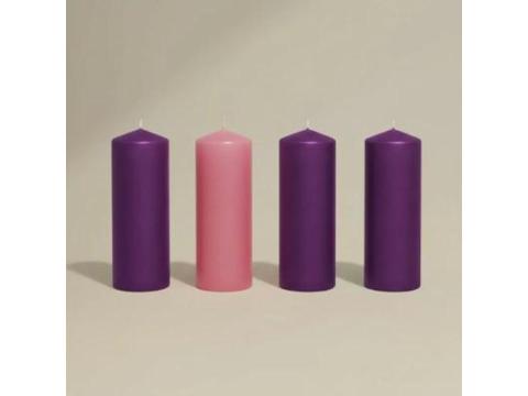 Advent Candles Australia | Christmas pillar candles | rawLight