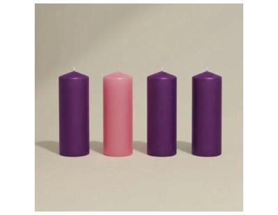 Advent Candles Australia | Christmas pillar candles | rawLight