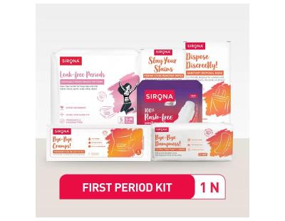 Period Products & Kit For Teens Sirona