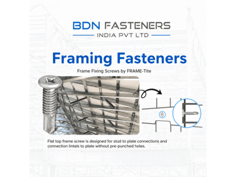 Frame-Tite Fasteners: Fixing to Steel Wall Frames