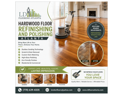 Hardwood Floor Refinishing and Polishing Atlanta