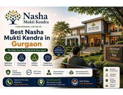 Best Nasha Mukti Kendra in Gurgaon – Start Your Recovery Today