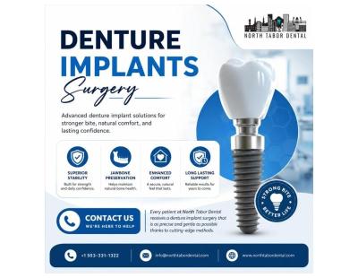 Is Denture Implants Surgery Painful? Recovery Pain Explained !