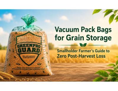 Premium Vacuum Seal Bags for Grain Storage in India | Greenpro Guard