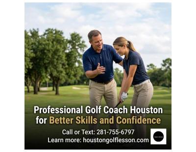 Professional Golf Coach Houston for Better Skills and Confidence