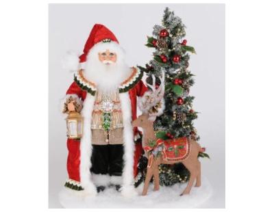 Buy Karen Didion Santa Statues for Unique Christmas Home Decor