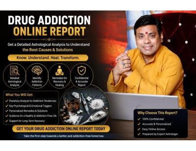 Book Your Drug Addiction Astrology Report Today