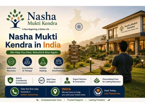 Nasha Mukti Kendra in India – Your Journey to a Healthier Life Starts Here