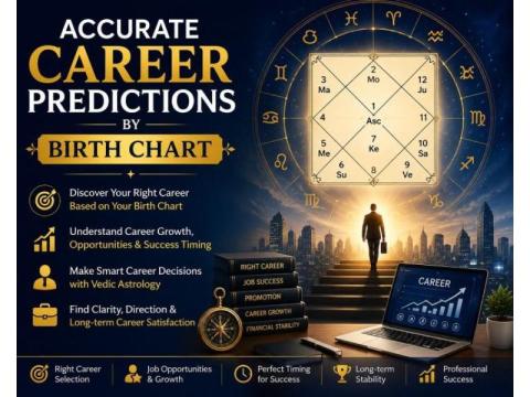 Accurate Career Predictions by Birth Chart