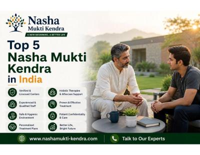 Top 5 Nasha Mukti Kendra in India | Start Your Recovery Today