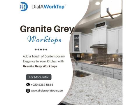 Granite Grey Worktop | +44 020 83685555 | DialAWorkTop