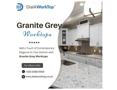 Granite Grey Worktop | +44 020 83685555 | DialAWorkTop
