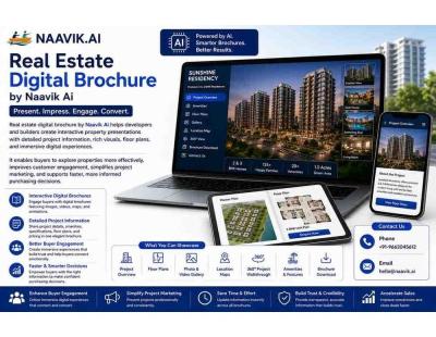 Real Estate Digital Brochure - Naavik Ai