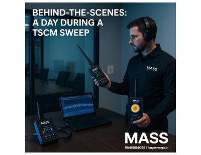 Trusted TSCM Services in Bangalore for Workplace Privacy & Security