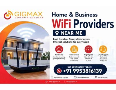 Home & Business WiFi Providers Near Me | GIGMAX