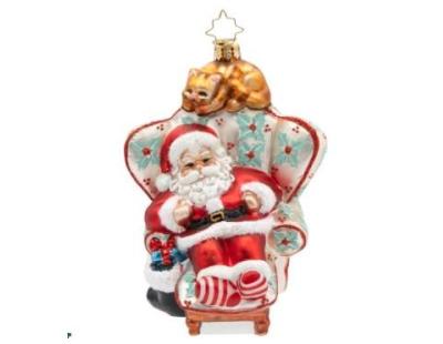 Buy Beautiful Christopher Radko Santa Ornaments for Holiday Decoration