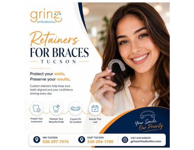 Retainers For Braces Tucson