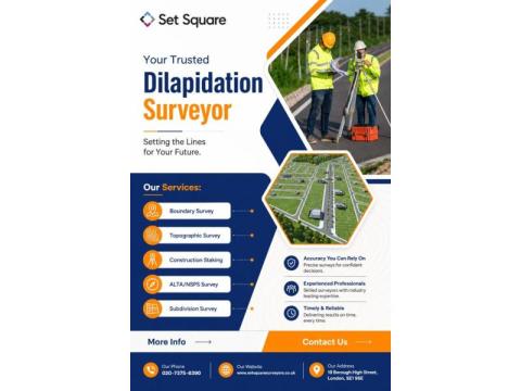 Why Choose Set Square Surveyors for Professional Dilapidation Survey?