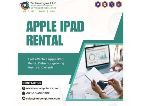 Easy iPad Rental Dubai for Business Use