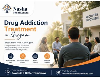 Drug Addiction Treatment in Gurgaon: Start Your Recovery Today