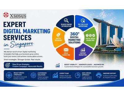 Expert Digital Marketing Services in Singapore by Xsosys