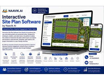 Interactive Site Plan Software - Naavik Ai