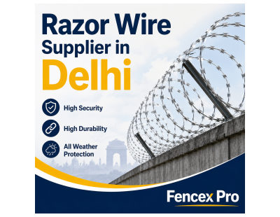Razor Wire Supplier in Delhi | Premium Security Razor Wire & Installation Services