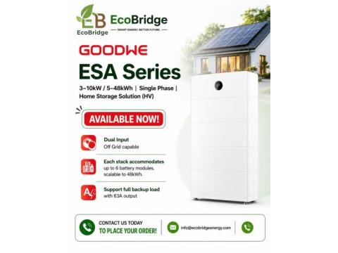 GOODWE ESA Series Home Battery Storage – Available Now!