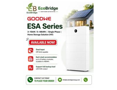 GOODWE ESA Series Home Battery Storage – Available Now!