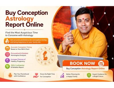 Book Your Online Conception Astrology Report for Better Planning