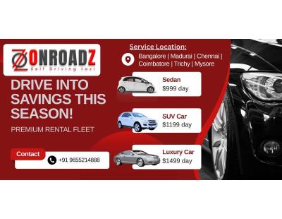 Onroadz S‍elf Dr⁠i​ve Car Ren​ta⁠l in Coimbatore